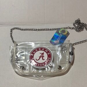Alabama Crimson Tide Clear Crossbody Bag